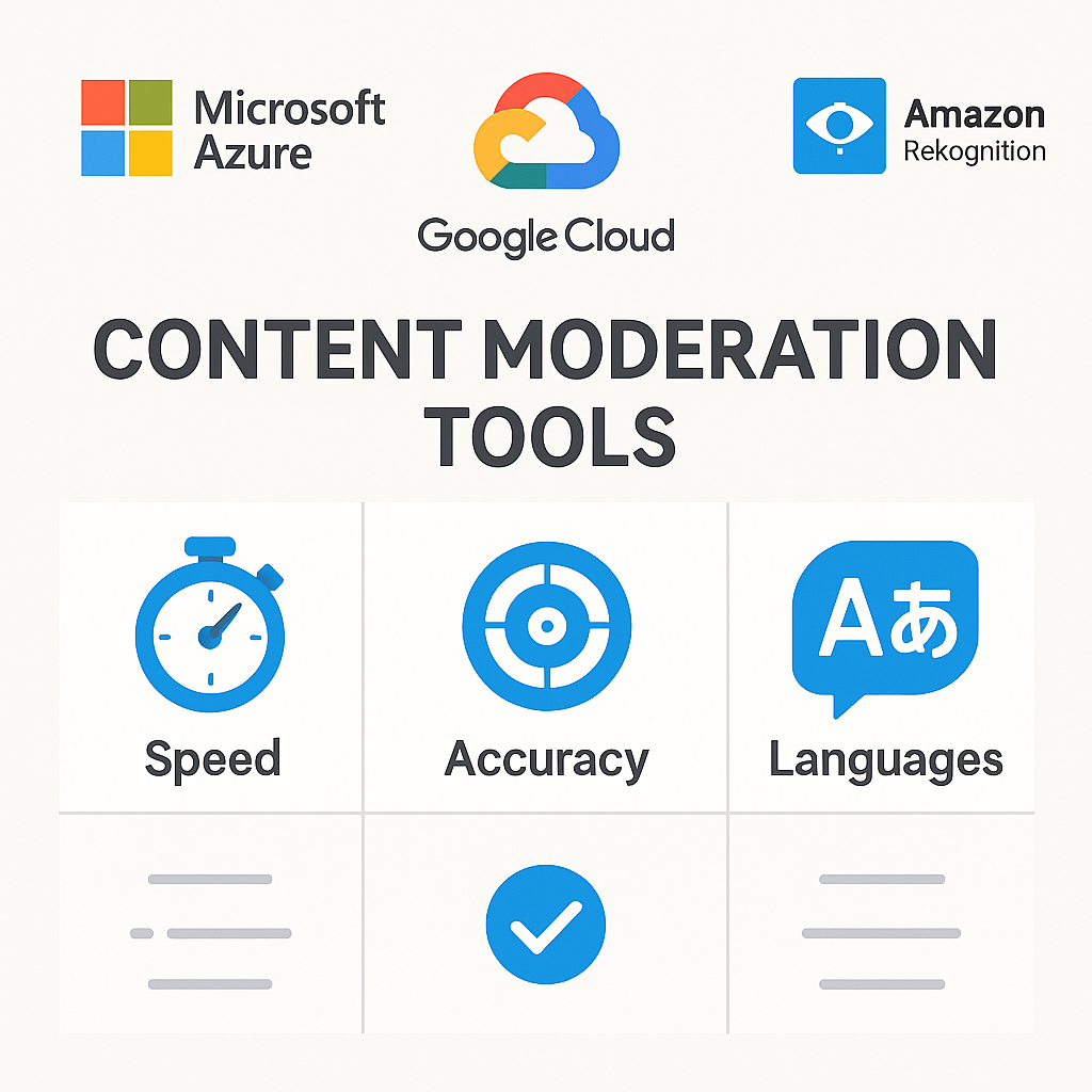 Illustration showing false positives in automated AI content moderation tools