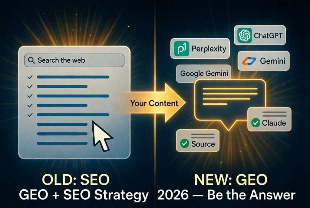 Why use a combination Of SEO and GEO