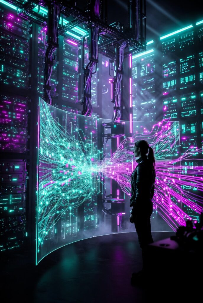 CyberSecurity Server Room