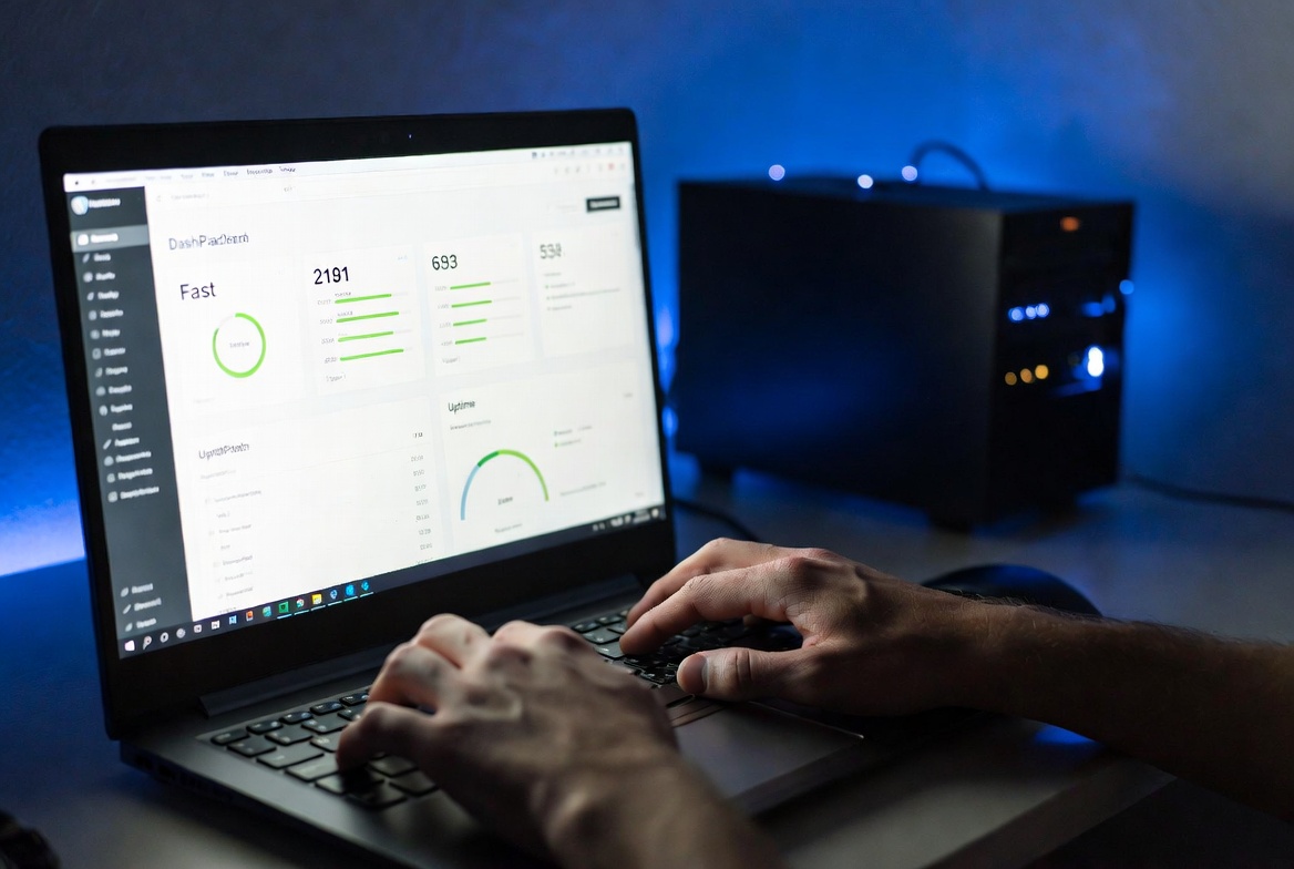 VPS hosting for WordPress — WordPress dashboard showing fast performance on a managed VPS server in 2026