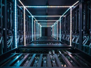 VPS hosting for WordPress — high-performance NVMe server rack powering a fast WordPress website in 2026