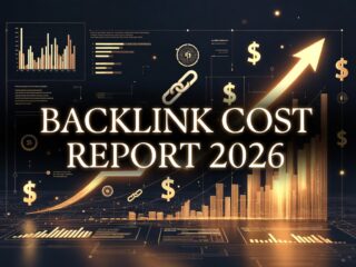 Cost of backlinks in 2026 SEO intelligence report showing backlink pricing data for Claude Code, manual outreach, and paid link services