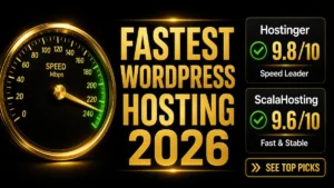 Fastest WordPress Hosting: 7 Brutal Speed Truths (2026)