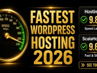fastest wordpress hosting 2026 speed comparison Hostinger ScalaHosting