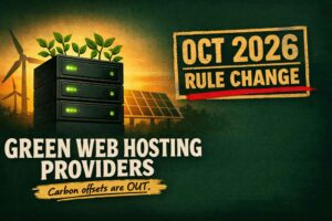 Green Web Hosting Providers: 7 Real Renewable Picks (2026)