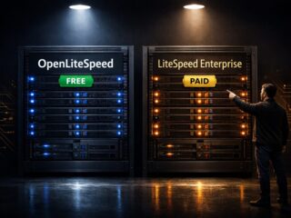 ScalaHosting OpenLiteSpeed vs LiteSpeed Enterprise 2026 — side by side web server comparison for VPS buyers