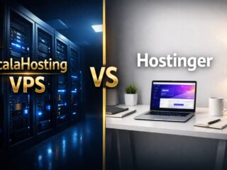 ScalaHosting vs Hostinger 2026 — managed VPS vs shared hosting comparison