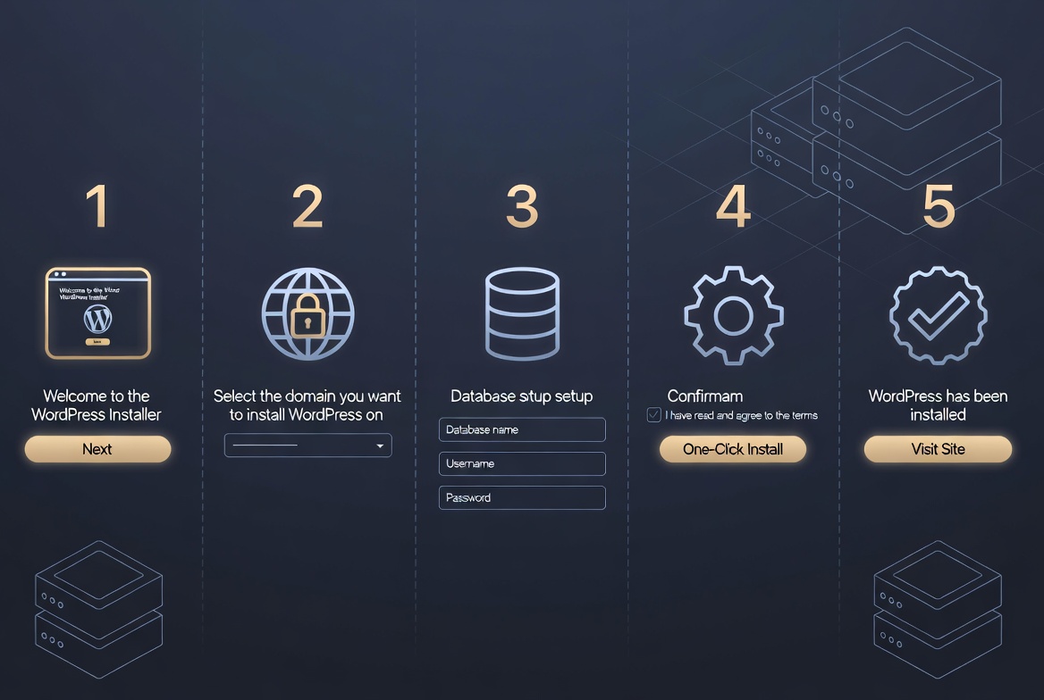 SPanel tutorial for beginners 2026 — step by step WordPress installation via SWordPress Manager on ScalaHosting